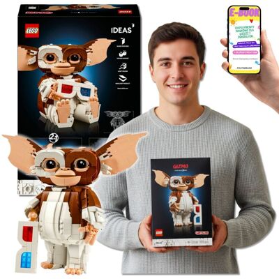 Lego IDEAS GREMLINY ROZRABIAJĄ GIZMO Zestaw Kolekcjonerski (21361) PREZENT DLA CHŁOPAKA NA ŚWIĘTA + EBOOK Lego IDEAS GREMLINY ROZRABIAJĄ GIZMO Zestaw Kolekcjonerski (21361) PREZENT DLA CHŁOPAKA NA ŚWIĘTA + EBOOK