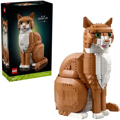 Lego Ideas, klocki, Rudy kot, 21376 dla miłośników zwierząt Lego Ideas, klocki, Rudy kot, 21376 dla miłośników zwierząt
