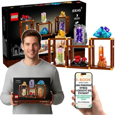 Ideas Kolekcja Minerałów Minerały Zestaw Dekoracyjny 18+ Lego Dla Mężczyzny Męża Niego Na Święta + EBOOK-1 Ideas Kolekcja Minerałów Minerały Zestaw Dekoracyjny 18+ Lego Dla Mężczyzny Męża Niego Na Święta + EBOOK-1