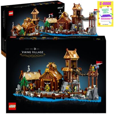IDEAS Wioska Wikingów KLOCKI LEGO PREZENT 21343 + EBOOK IDEAS Wioska Wikingów KLOCKI LEGO PREZENT 21343 + EBOOK