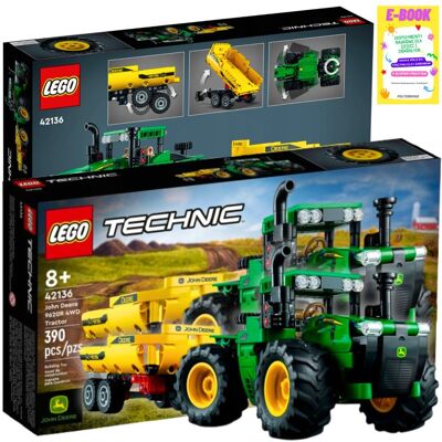 john deere traktor ciągnik lego technic 42136 + ebook john deere traktor ciągnik lego technic 42136 + ebook