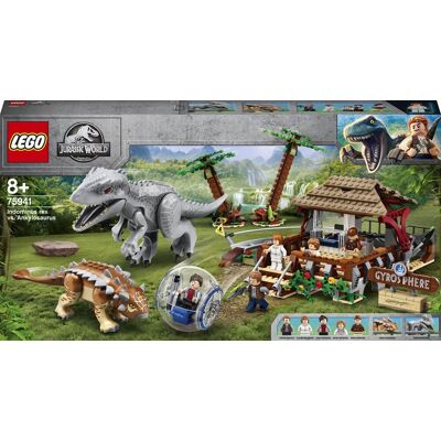 Lego Jurassic World 75941 Indominus Rex kontra Ankylosaurus - Zestaw do budowania Lego Jurassic World 75941 Indominus Rex kontra Ankylosaurus - Zestaw do budowania