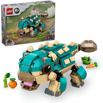 Lego Jurassic World, Mały ankylozaur Bumpy, 76962 Lego Jurassic World, Mały ankylozaur Bumpy, 76962
