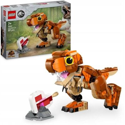 Jurassic World - Mały Dinozaur Tyranozaur ZESTAW LEGO PREZENT DLA CHŁOPCA Jurassic World - Mały Dinozaur Tyranozaur ZESTAW LEGO PREZENT DLA CHŁOPCA