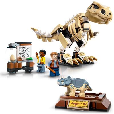 Lego Jurassic World T. rex Dinosaur Fossil Exhibition 76940 Building Kit; Cool Toy Playset for Kids; New 2021 (198 Pieces) Lego Jurassic World T. rex Dinosaur Fossil Exhibition 76940 Building Kit; Cool Toy Playset for Kids; New 2021 (198 Pieces)