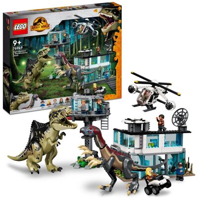 Lego Jurassic Worlds, Atak giganotozaura i terizinozaura, 76949 Lego Jurassic Worlds, Atak giganotozaura i terizinozaura, 76949