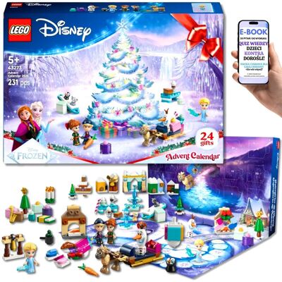 Lego KALENDARZ ADWENTOWY Dla Dziewczynki 2025 DISNEY FROZEN Kraina Lodu (43273) Dla Wnuczki Córki + EBOOK-2 Lego KALENDARZ ADWENTOWY Dla Dziewczynki 2025 DISNEY FROZEN Kraina Lodu (43273) Dla Wnuczki Córki + EBOOK-2