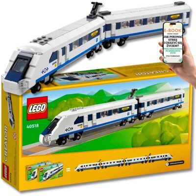 Lego KLOCKI CREATOR - POCIĄG SZYBKOBIEŻNY - KLOCKI PREZENT 40518 + EBOOK-1 Lego KLOCKI CREATOR - POCIĄG SZYBKOBIEŻNY - KLOCKI PREZENT 40518 + EBOOK-1