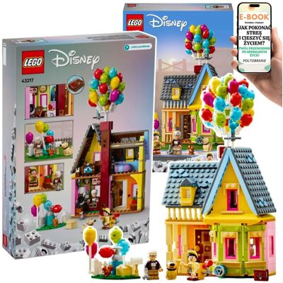 Lego KLOCKI DLA DZIEWCZYNKI DISNEY DOM Z BAJKI ODLOT (43217) KLOCKI DLA DZIECKA + EBOOK-1 Lego KLOCKI DLA DZIEWCZYNKI DISNEY DOM Z BAJKI ODLOT (43217) KLOCKI DLA DZIECKA + EBOOK-1