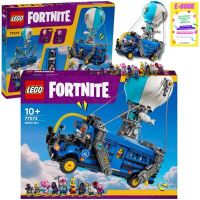 Lego Klocki Fortnite - Bus Bojowy (77073) Klocki Prezent + Ebook Lego Klocki Fortnite - Bus Bojowy (77073) Klocki Prezent + Ebook