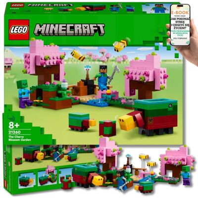 Lego KLOCKI MINECRAFT - WIŚNIOWY OGRÓD - KLOCKI PREZENT 21260 + EBOOK-1 Lego KLOCKI MINECRAFT - WIŚNIOWY OGRÓD - KLOCKI PREZENT 21260 + EBOOK-1