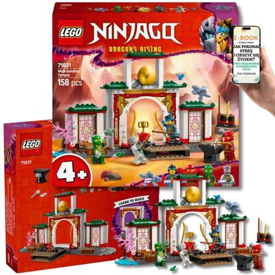 Lego KLOCKI NINJAGO ŚWIĄTYNIA SPINJITZU NINJA - KLOCKI PREZENT 71831 + EBOOK-1 Lego KLOCKI NINJAGO ŚWIĄTYNIA SPINJITZU NINJA - KLOCKI PREZENT 71831 + EBOOK-1