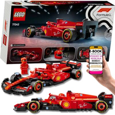 Lego KLOCKI PREZENT Ferrari SF-24 Bolid F1 Speed Champions 77242 – Dla Dziecka Chłopca + EBOOK-3 Lego KLOCKI PREZENT Ferrari SF-24 Bolid F1 Speed Champions 77242 – Dla Dziecka Chłopca + EBOOK-3