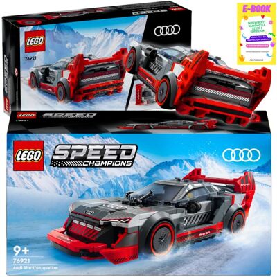 Lego klocki speed champions audi s1 e-tron quattro (76921) klocki auto na prezent + ebook Lego klocki speed champions audi s1 e-tron quattro (76921) klocki auto na prezent + ebook