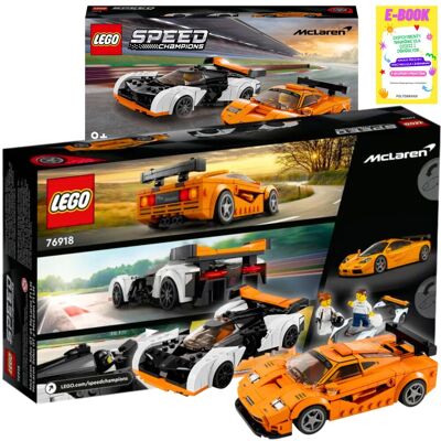 Lego KLOCKI SPEED CHAMPIONS - McLaren Solus GT 76918 AUTKA PREZENT + EBOOK Lego KLOCKI SPEED CHAMPIONS - McLaren Solus GT 76918 AUTKA PREZENT + EBOOK