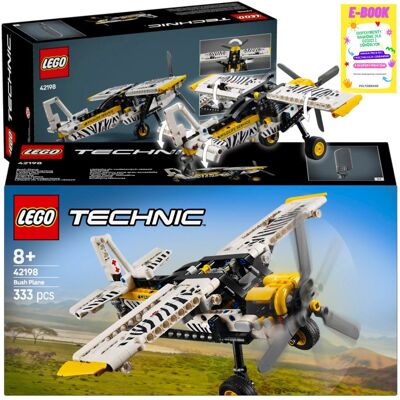 Lego Klocki Technic - Samolot Transportowy 42198 Prezent + Ebook Lego Klocki Technic - Samolot Transportowy 42198 Prezent + Ebook