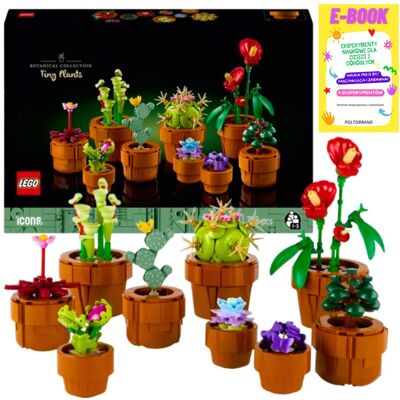 Lego Klocki Zestaw Botanical Collection - Małe Roślinki W Doniczkach (10311) Kwiaty Na Prezent + Ebook Lego Klocki Zestaw Botanical Collection - Małe Roślinki W Doniczkach (10311) Kwiaty Na Prezent + Ebook