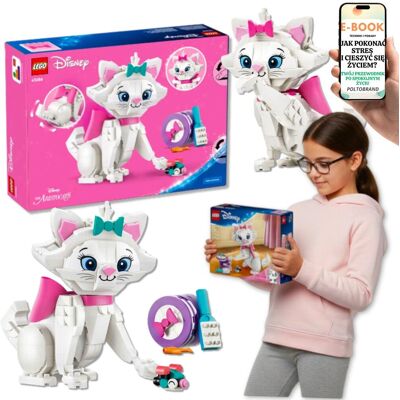 KOTEK DISNEY Marie • Aryskotraci (43286) Kot Lego Prezent Na Urodziny Dla Dziecka Dziewczynki 8 9 10 11 12 Latki + EBOOK-1 KOTEK DISNEY Marie • Aryskotraci (43286) Kot Lego Prezent Na Urodziny Dla Dziecka Dziewczynki 8 9 10 11 12 Latki + EBOOK-1