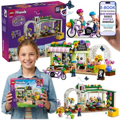 Lego Kreatywna Kwiaciarnia Heartlake City (42693) + E-BOOK-2 Lego Kreatywna Kwiaciarnia Heartlake City (42693) + E-BOOK-2