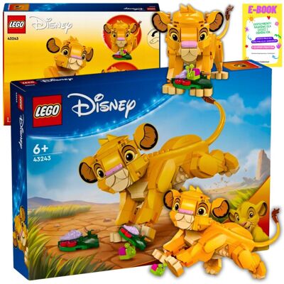 Lego król lew simba disney lion king lwiątko klocki prezent + ebook Lego król lew simba disney lion king lwiątko klocki prezent + ebook