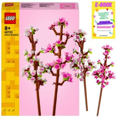 Lego Kwiaty Botanical Collection - Kwiaty Wiśni Prezent + Ebook Lego Kwiaty Botanical Collection - Kwiaty Wiśni Prezent + Ebook