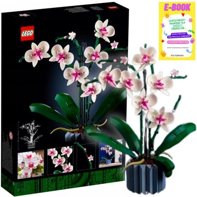 Lego Kwiaty Icons Orchidea Botanical - Orchidea Kwiat Na Prezent Dla Niej + Ebook Lego Kwiaty Icons Orchidea Botanical - Orchidea Kwiat Na Prezent Dla Niej + Ebook