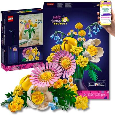 Lego KWIATY PREZENT BOTANICALS - MAŁY BUKIET ŻÓŁTYCH KWIATÓW - 10347 KLOCKI PREZENT + EBOOK Lego KWIATY PREZENT BOTANICALS - MAŁY BUKIET ŻÓŁTYCH KWIATÓW - 10347 KLOCKI PREZENT + EBOOK