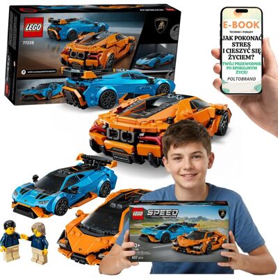 LAMBORGHINI 77238 Revuelto I Huracán STO LEGO Speed Champions + E-BOOK-1 LAMBORGHINI 77238 Revuelto I Huracán STO LEGO Speed Champions + E-BOOK-1