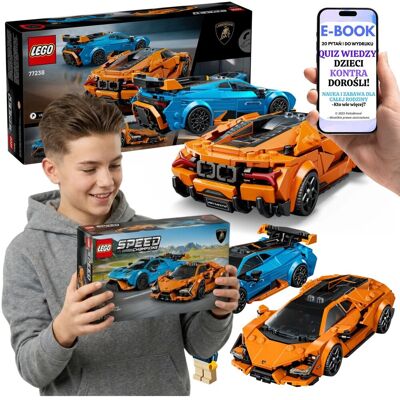 LAMBORGHINI REVUELTO 77238 Huracán STO Samochody LEGO + E-BOOK-2 LAMBORGHINI REVUELTO 77238 Huracán STO Samochody LEGO + E-BOOK-2