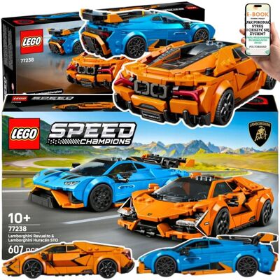 Lamborghini Revuelto + Huracán STO 2 AUTA WYŚCIGOWE ZESTAW Speed Champions (77238) Prezent Lego Dla Chłopca Autko Dla 11 12 13 14 15 Latka + EB.. Lamborghini Revuelto + Huracán STO 2 AUTA WYŚCIGOWE ZESTAW Speed Champions (77238) Prezent Lego Dla Chłopca Autko Dla 11 12 13 14 15 Latka + EB..