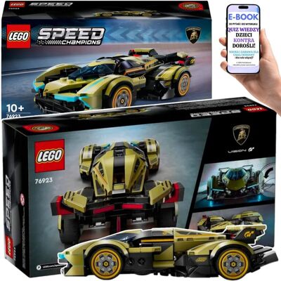 Lamborghini V12 GT • KLOCKI LEGO DLA DZIECI 10+ • 76923 ZESTAW NA PREZENT AUTO SAMOCHÓD + EBOOK-2 Lamborghini V12 GT • KLOCKI LEGO DLA DZIECI 10+ • 76923 ZESTAW NA PREZENT AUTO SAMOCHÓD + EBOOK-2