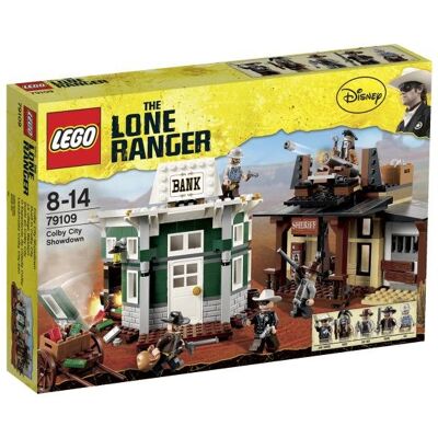 Lego Lone Ranger, klocki Pojedynek w Colby City, 79109 Lego Lone Ranger, klocki Pojedynek w Colby City, 79109