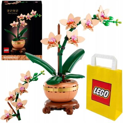 Mała Orchidea Kwiaty kwiatki Botanical Collection Torba Lego Prezent Mała Orchidea Kwiaty kwiatki Botanical Collection Torba Lego Prezent