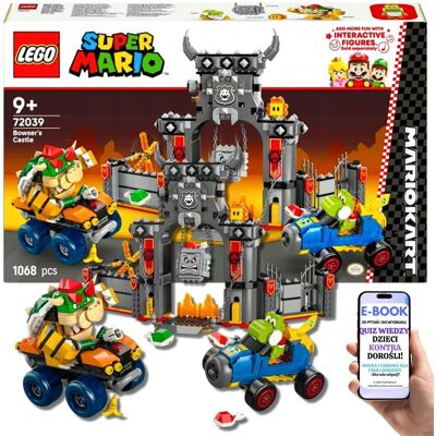 Mario Kart™ Bowser vs Yoshi w wielkim zamku • Zestaw 72039 z torem, pojazdami i efektami gry Lego Dla Dziecka Na Urodziny + EBOOK-2 Mario Kart™ Bowser vs Yoshi w wielkim zamku • Zestaw 72039 z torem, pojazdami i efektami gry Lego Dla Dziecka Na Urodziny + EBOOK-2