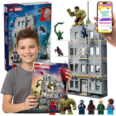 Lego Marvel Epickie Starcie Spider-Man kontra Hulk (76350) + E-BOOK Lego Marvel Epickie Starcie Spider-Man kontra Hulk (76350) + E-BOOK