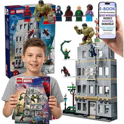 Lego Marvel Hulk Spider-Man Superbohaterowie (76350) + E-BOOK-2 Lego Marvel Hulk Spider-Man Superbohaterowie (76350) + E-BOOK-2