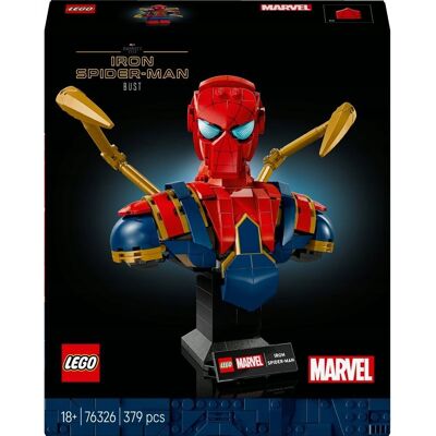 Marvel - Popiersie Iron Spider-Mana Peter Parker ZESTAW LEGO PREZENT DLA CHŁOPCA Marvel - Popiersie Iron Spider-Mana Peter Parker ZESTAW LEGO PREZENT DLA CHŁOPCA