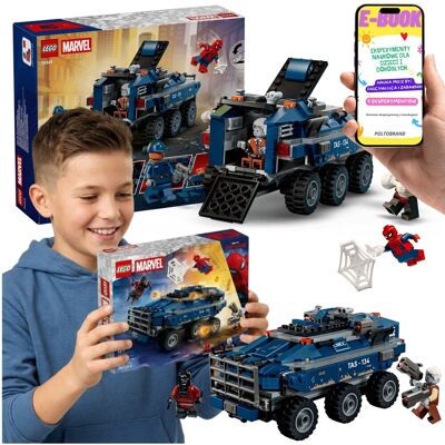 Lego Marvel Pościg Spider-Mana za Więźniarką (76349) + E-BOOK Lego Marvel Pościg Spider-Mana za Więźniarką (76349) + E-BOOK
