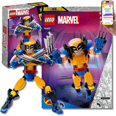 Lego MARVEL PREZENT DLA DZIECKA 76257 – LEGENDARNY WOLVERINE DO ZBUDOWANIA - Figurka 22 cm KLOCKI PREZENT + EBOOK Lego MARVEL PREZENT DLA DZIECKA 76257 – LEGENDARNY WOLVERINE DO ZBUDOWANIA - Figurka 22 cm KLOCKI PREZENT + EBOOK