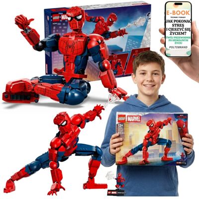 Lego MARVEL Spider-Man 76346 Figurka Kolekcjonerska 36 cm Prezent + E-BOOK-1 Lego MARVEL Spider-Man 76346 Figurka Kolekcjonerska 36 cm Prezent + E-BOOK-1