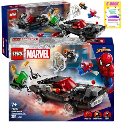 Lego Marvel - Spider Man Kontra Muscle Car Venoma 76309 Klocki Prezent + Ebook Lego Marvel - Spider Man Kontra Muscle Car Venoma 76309 Klocki Prezent + Ebook