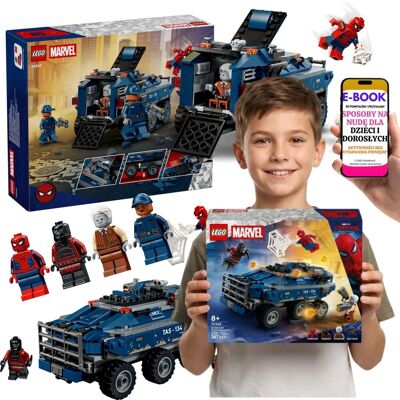 Lego Marvel Spider-Man Tombstone Tarantula (76349) + E-BOOK-3 Lego Marvel Spider-Man Tombstone Tarantula (76349) + E-BOOK-3