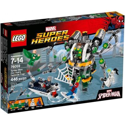 LEGO Marvel: Spider-Man: Pułapka na Tentakle od Doc Ock - 446 Kloceków LEGO Marvel: Spider-Man: Pułapka na Tentakle od Doc Ock - 446 Kloceków
