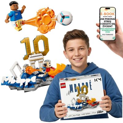 MBAPPE 43013 Piłkarskie Momenty LEGO Football Prezent Dla Fana Piłki + E-BOOK-1 MBAPPE 43013 Piłkarskie Momenty LEGO Football Prezent Dla Fana Piłki + E-BOOK-1