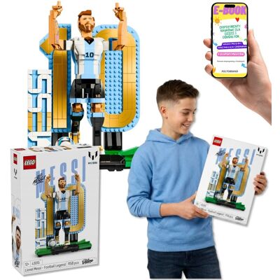 MESSI PREZENT DLA PIŁKARZA LEGO Editions Lionel Messi Piłkarska Legenda (43015) Dla Syna Wnuka + E-BOOK MESSI PREZENT DLA PIŁKARZA LEGO Editions Lionel Messi Piłkarska Legenda (43015) Dla Syna Wnuka + E-BOOK
