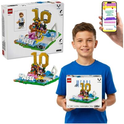 MESSI PREZENT DLA PIŁKARZA LEGO Editions Lionel Messi Piłkarskie Momenty (43011) Dla Syna Wnuka + E-BOOK MESSI PREZENT DLA PIŁKARZA LEGO Editions Lionel Messi Piłkarskie Momenty (43011) Dla Syna Wnuka + E-BOOK