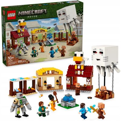 Lego MINECRAFT 21273 KLOCKI MOVIE Atak balonowego Ghasta na wioskę +eKATALO Lego MINECRAFT 21273 KLOCKI MOVIE Atak balonowego Ghasta na wioskę +eKATALO