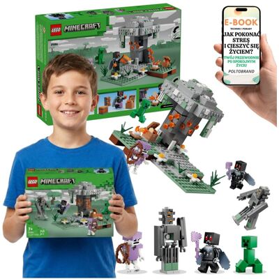 MINECRAFT 21586 Blady Ogród Creeper Biom LEGO Dla Dziecka 7+ E-BOOK-1 MINECRAFT 21586 Blady Ogród Creeper Biom LEGO Dla Dziecka 7+ E-BOOK-1