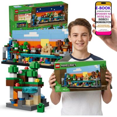 MINECRAFT 21589 Biomy Minecraft Steve Creeper LEGO + E-BOOK-3 MINECRAFT 21589 Biomy Minecraft Steve Creeper LEGO + E-BOOK-3