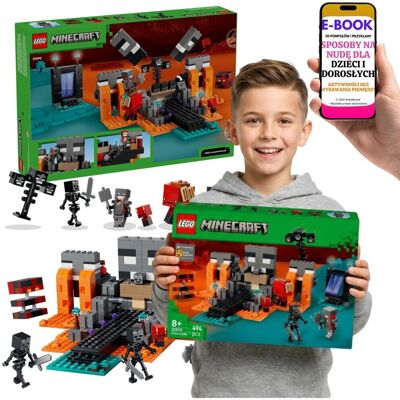 MINECRAFT 21590 Walka Z Bossem Wither Zestaw LEGO + E-BOOK-3 MINECRAFT 21590 Walka Z Bossem Wither Zestaw LEGO + E-BOOK-3